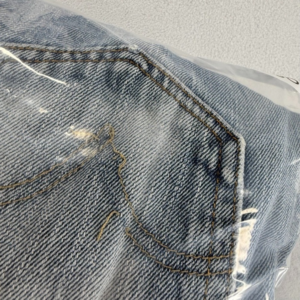 Vintage Levis Jeans Mens 31x30 Blue 550 Relaxed Faded Cowboy Western Red Tab y2k - Picture 13 of 14